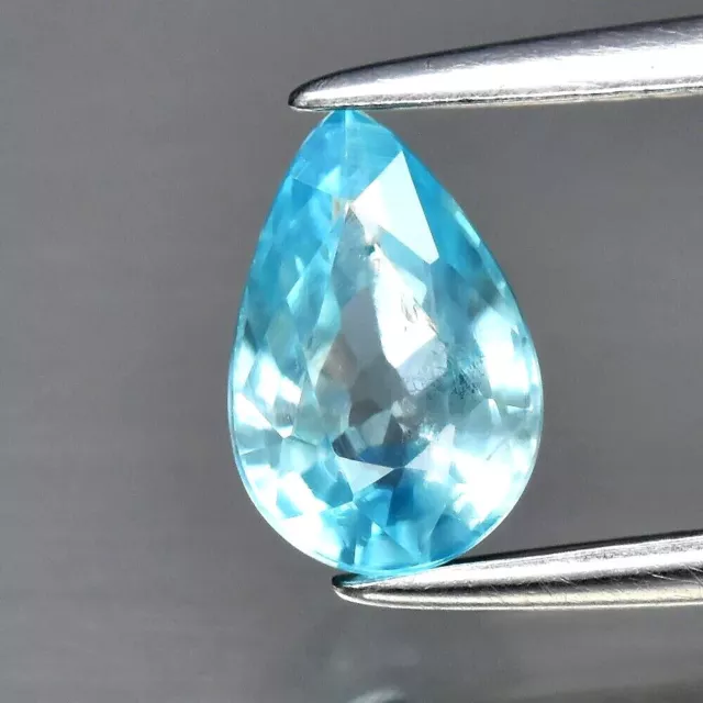 ★★   Rare !! Zircon Bleu Du Cambodge : 1,01 Carat ★★ P350.129T