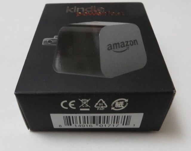 Kindle PowerFast  9W Adapter with folding prongs,  UPC #814916017171 3
