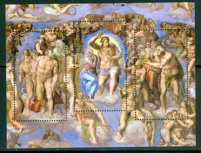 2019 Vatican City: Sc# 1719; Restoration of the Sistine Chapel MNH sheet
