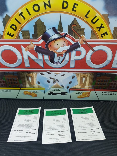 44 Maisons De Rechange Pour Monopoly – 12 Rouges + 32 Vertes – Accessoires En Plastique – Sarini