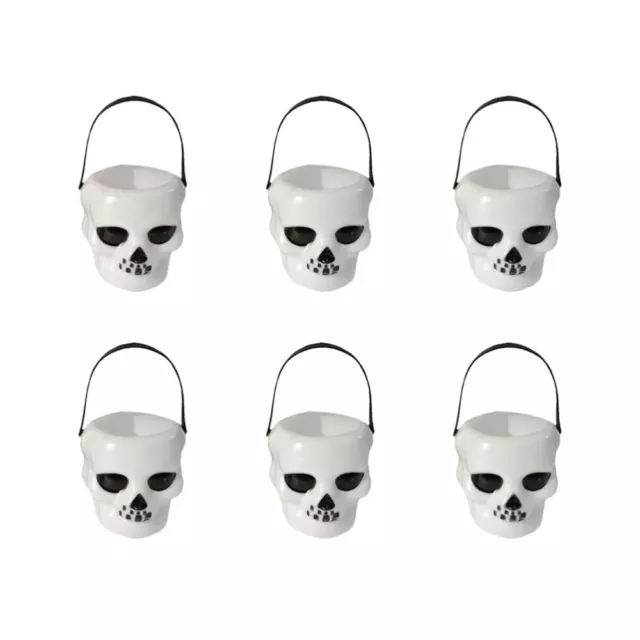 12 Pcs Halloween Sweet Basket Tote Purses Candy Container Pendant