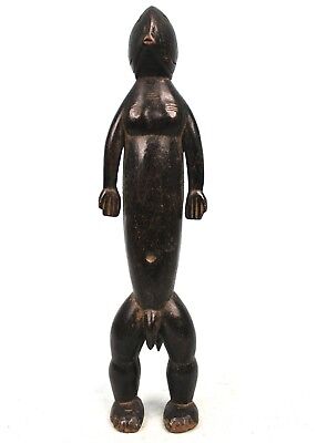 Art African Arts First African - Rare Fetish Adjoukrou Fish - 30 CMS