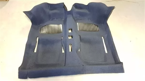 Tappeto preformato interno in tessuto diloor blu 2 zerbini Fiat 500 L
