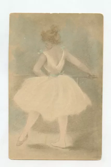illustrateur Henri Boutet non signé .Unsigned. La Ballerine. Ballerina . Woman