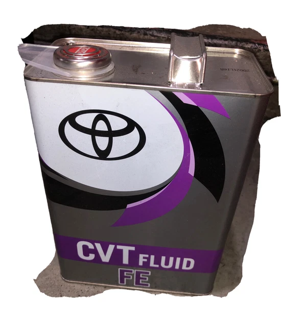 GENUINE TOYOTA CVT FE Fluid 4 Liters Transmission Oil 08886 02505 OEM 