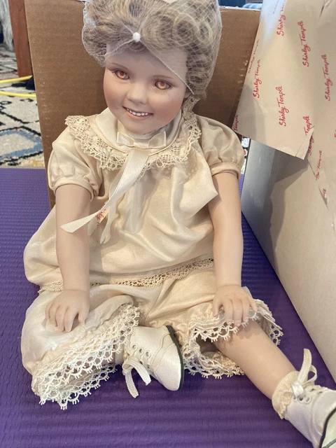 Little Miss Shirley ,The Shirley Temple Toddler Doll Series, Danbury Mint 1996