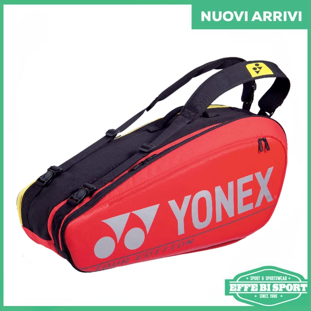 Borsa Per Racchette Badminton/Tennis TentHome - Zaino A Tracolla Impermeabile Giallo - Foto 4