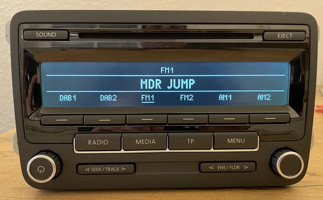 VW RCD 310 DAB Radio original Volkswagen Autoradio Bosch 5M0035186L £82 ...
