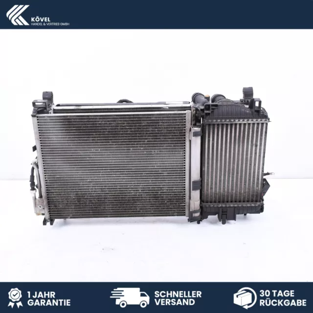 Kühlerpaket Motorlüfter Klimakondensator Ladeluftkühler Opel Meriva B 1.7 CDTI