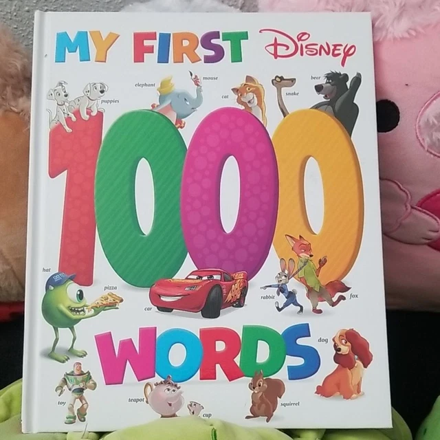 DISNEY MY FIRST 1000 Words Book £12.00 - PicClick UK