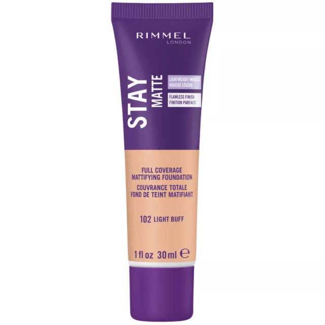 Rimmel - Fond de Teint Mousse Liquide Stay Matte -