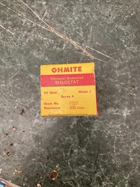 Ohmite Rheostat 300 Ohm 0323