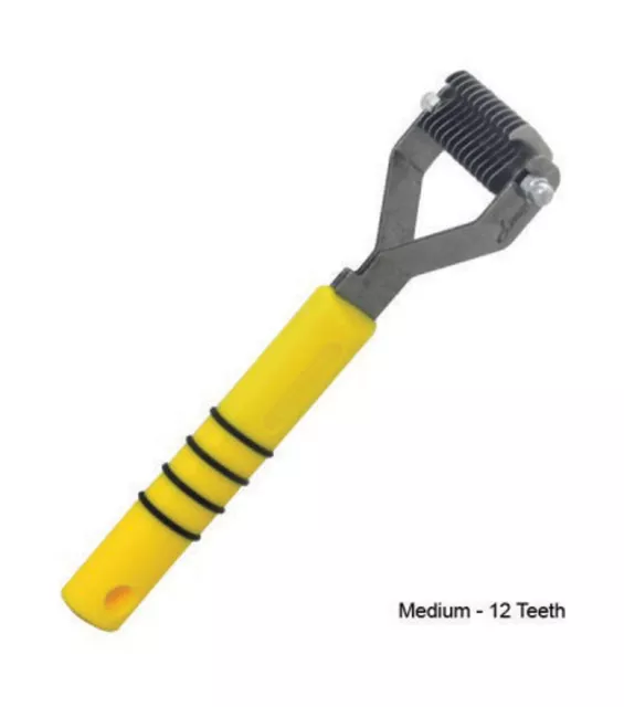 Smart Tails Thinner Easi Grip Yellow Handle by Smart Grooming Thin Thick Tails 3