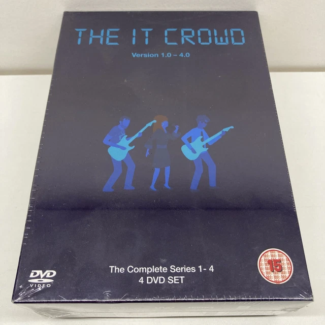 THE IT CROWD. THE COMPLETE SERIES 1-4.Dvd.Brand New,Sealed.Reg 2,0