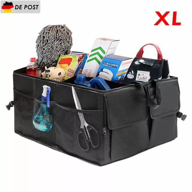 KOFFERRAUM ORGANIZER XL Kofferraumtasche Autotasche Box PKW KFZ Werkzeug  Tasche EUR 9,99 - PicClick FR