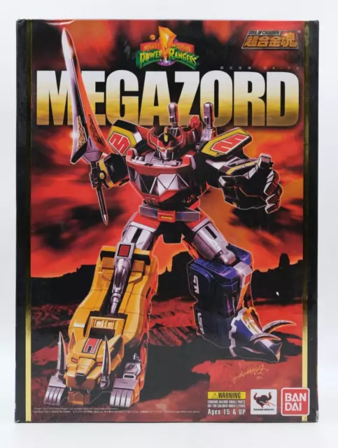 Bandai Soul of Chogokin Megazord GX-72 Power Rangers Action Figure Open Box