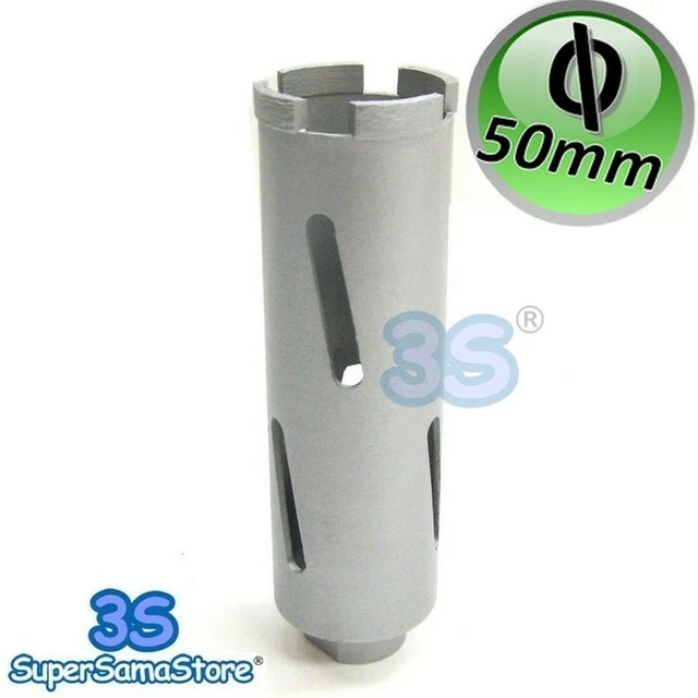Fresa Carotatrice A Diamante 103 Mm - Per Fori In Mattoni, 5 Denti, Attacco 1/2 Gas, Professionale