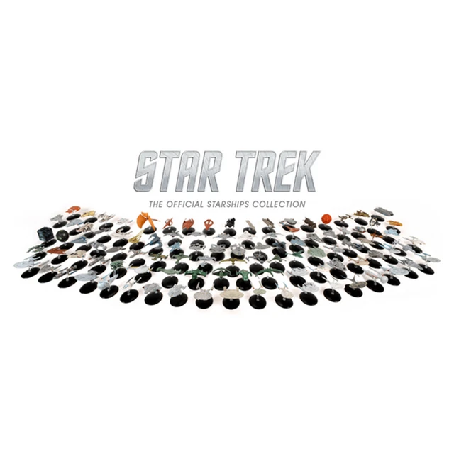 Lot 5 Vaisseau Star Trek / Eaglemoss Ship 2018 / Die Cast