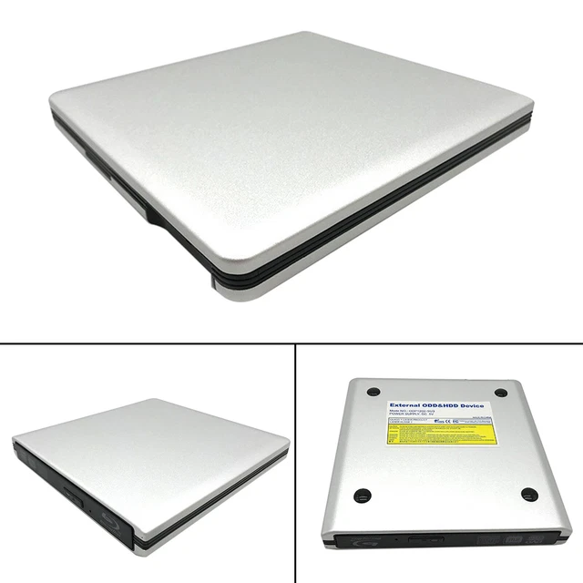 6X Blu ray Burner External BD-R BD DVD CD RW Disc Writer Laptop Movie Player AUS