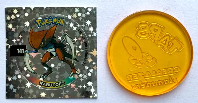 TAZO POKEMON DKV 3D #489 PHIONE MANAPHY 2020 Sinnoh PERU Pogs Lenticular