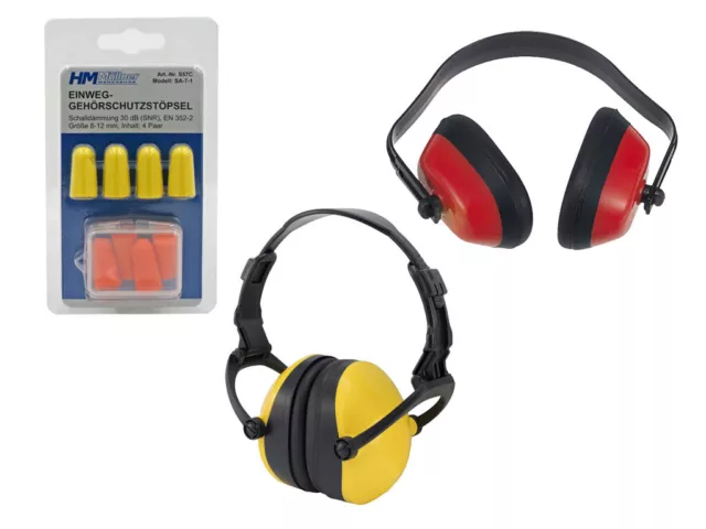 Capsule HM-Müllner - protection auditive bouchons d'oreille protection contre le bruit différentes versions