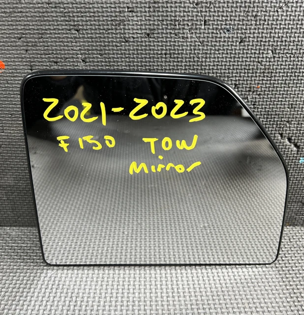 🔥⭐ Oem 2021-2023 Ford F150 Right Tow Mirror Door Glass Blind Spot Alert Heated