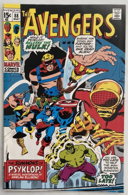 Avengers Vol 1 # 88 - Rare JC Penney 2nd Printing - High Grade