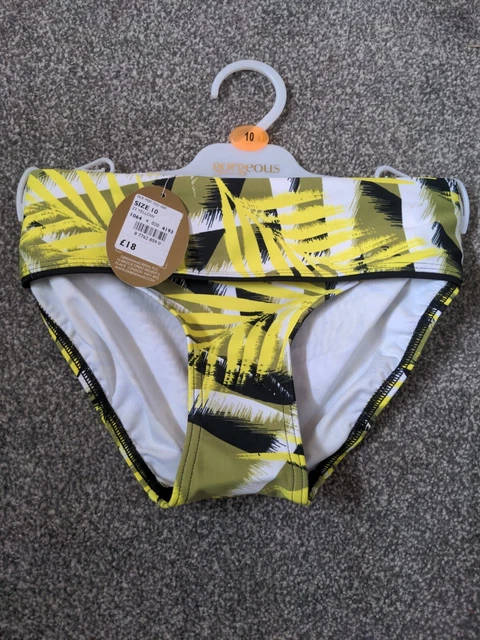 Debenhams black bikini bottoms shop