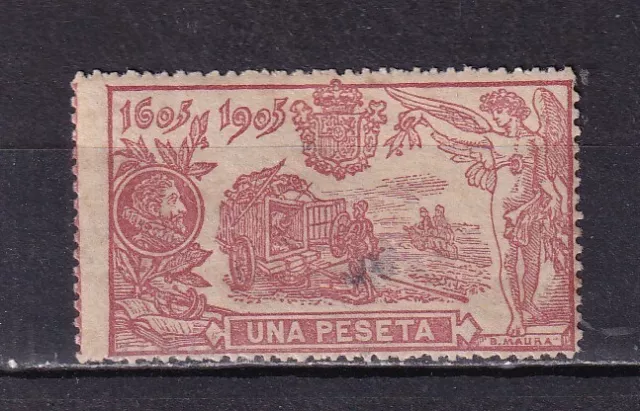 1905 - España  - Alfonso XIII - Quijote - Edifil 264 - MH - Valor 475 €