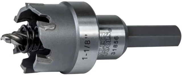 Klein Tools 31856 1-1/8-Inch Carbide Hole Cutter