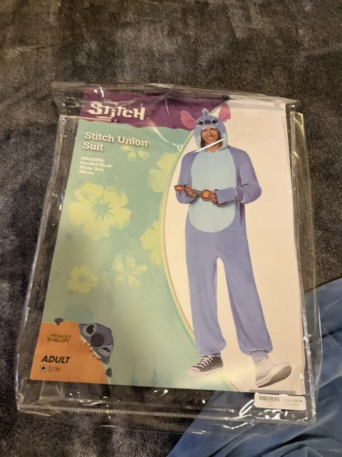Disney Lilo & Stitch Spirit Adult Union Suit Pajamas Costume Unisex Size M/L