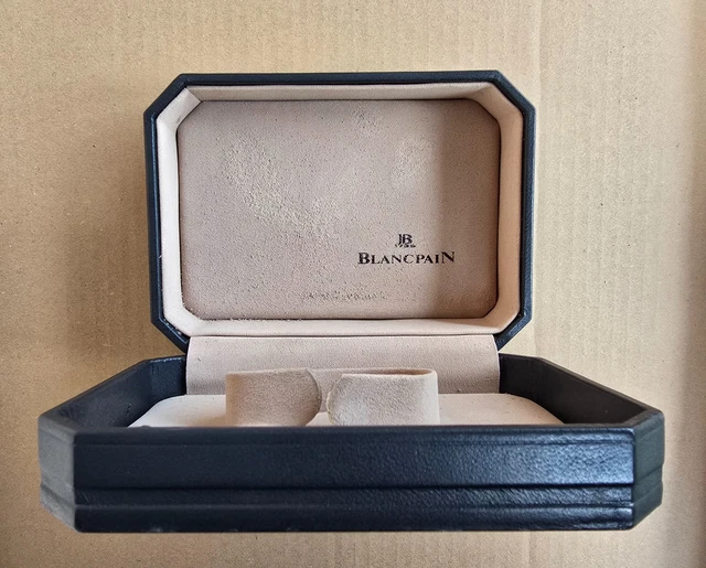Custodia Da Viaggio Originale Blancpain: Pelle Eco, Capiente 1-3 Orologi – Nuova