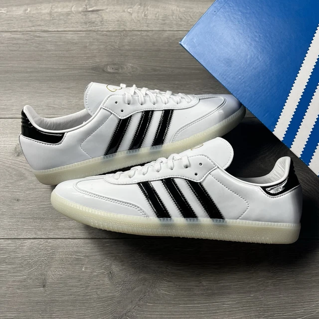 adidas Men's Samba 'Jason Dill White Black Patent' Sneakers