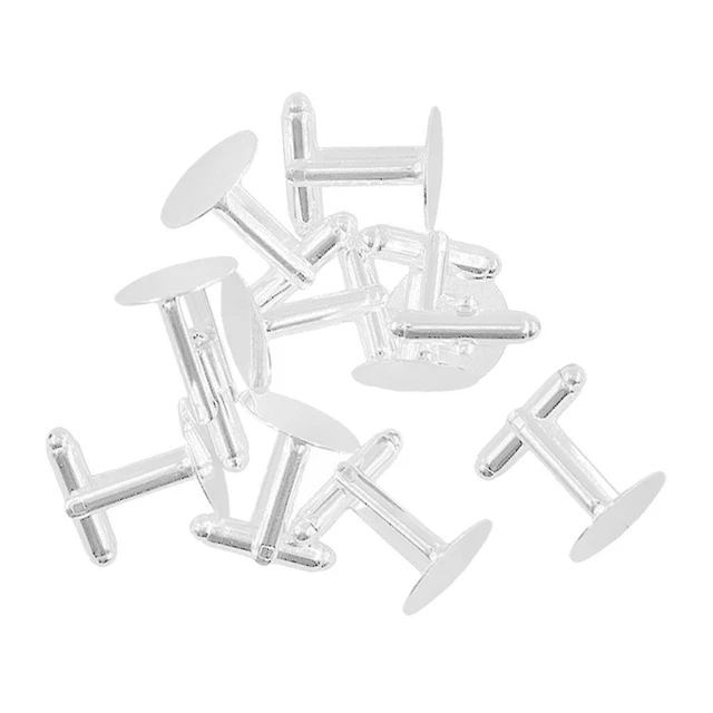15 mm Klebepad - Machen Sie Ihre eigene Manschettenknöpfe