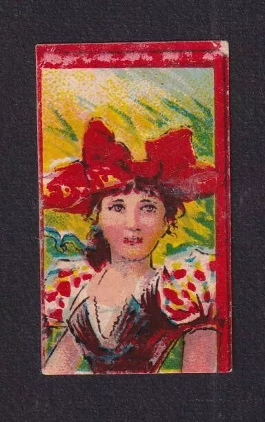 SE Old   small Matchbox label   Austria Germany  BN165723 Woman