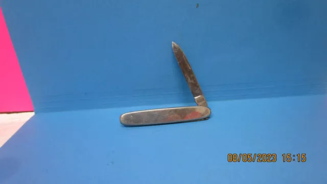 Vintage Unknown Maker Single Blade Pen Pocket Knife Made In Germany
