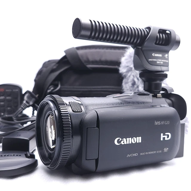 CANON IVIS VIXIA HF G20 Digital Video Camera Camcorder [ N.MINT