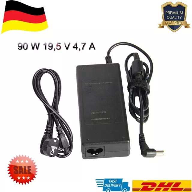 90W 19,5V AC Adapter Power Laptop Ladegerät für SONY PCG VAIO VGP VGN Series DE