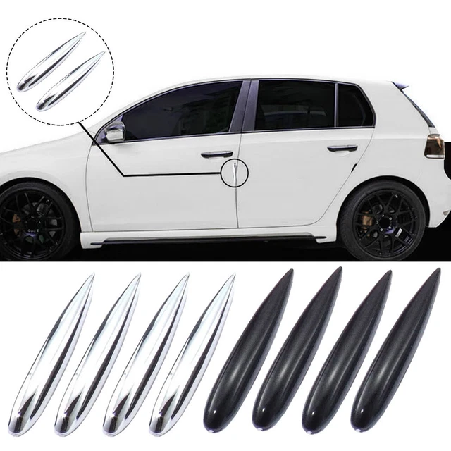 12x Car Door Edge Guard Strip Bumper Protector Anti-Scratch Strip Moldings