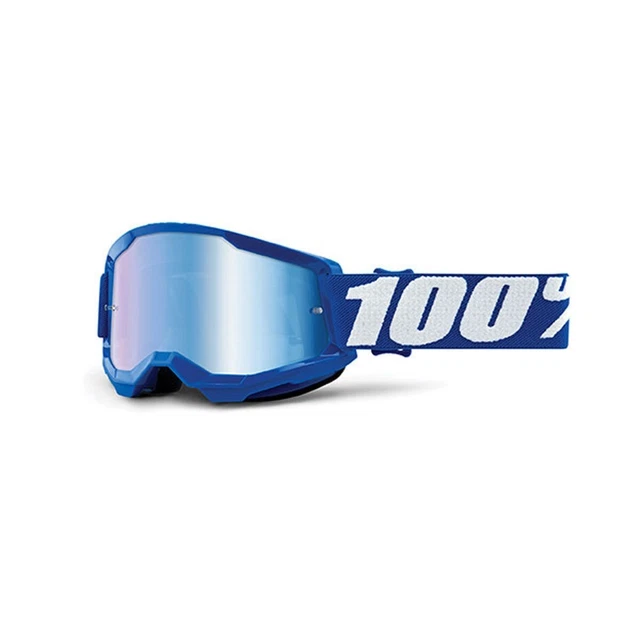 Mascherina 100% Strata 2 Junior Blu-Lente A Specchio Blu 461250
