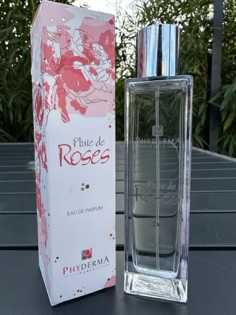 PLUIE DE ROSES EAU DE PARFUM PHYDERMA FLACON VAPO 100ml NEUF