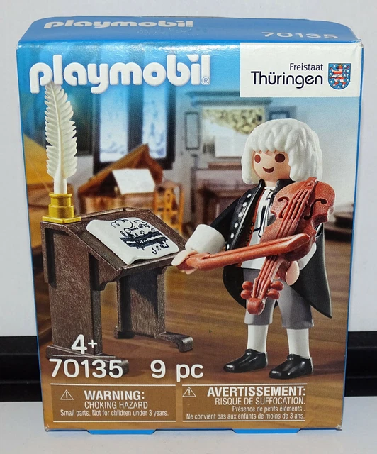 Playmobil &reg; 70135 E 70374: Bach &amp; Mozart &ndash; Due Geni Della Musica Pronti A Suonare!