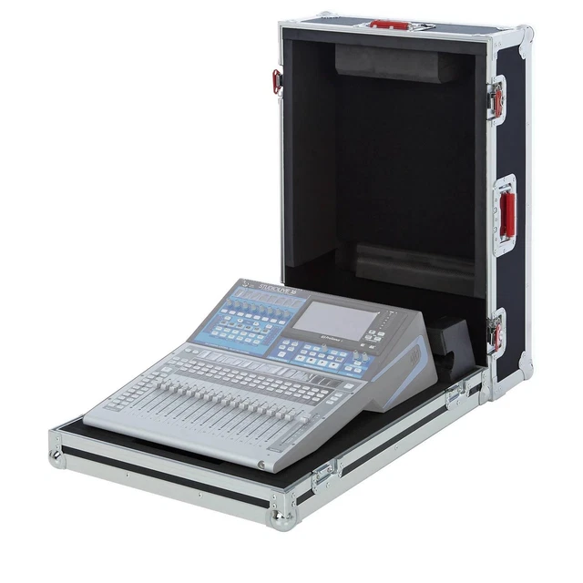 Gator Cases G-TOURPRESL16NDH Custom Flight Case for the Presonus SL16 Mixer i...
