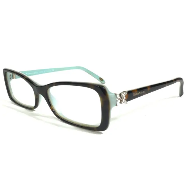 TIFFANY & CO. Eyeglasses Frames TF 2091-B 8134 Blue Brown Tortoise 53 ...