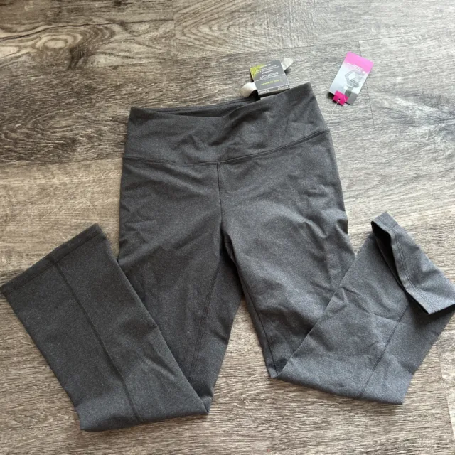 Women's TEK GEAR High Rise Bootcut Shapewear Gray Pants Size: PXS