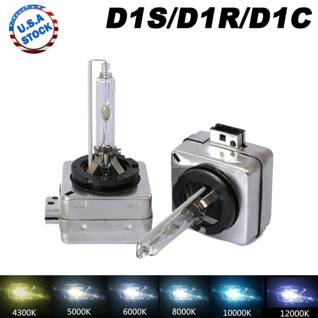 D1S D1R OEM HID Replacement Xenon 6000K 8000K 10000K Headlight Light Bulbs Lamps