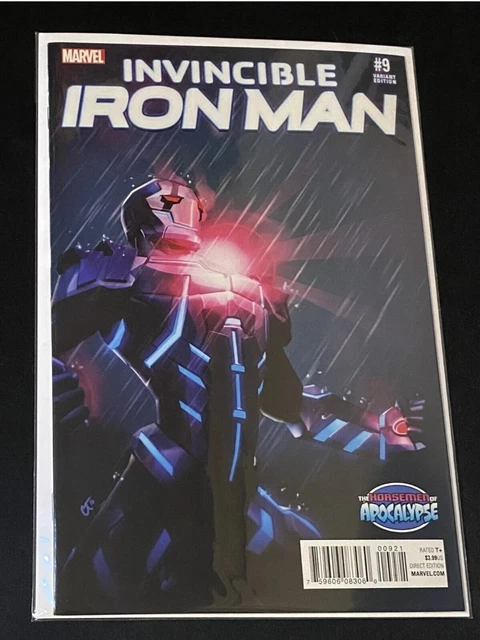 Invincible Iron Man #9 Turcotte Variant 1st Full App Riri Williams Marvel 9.6