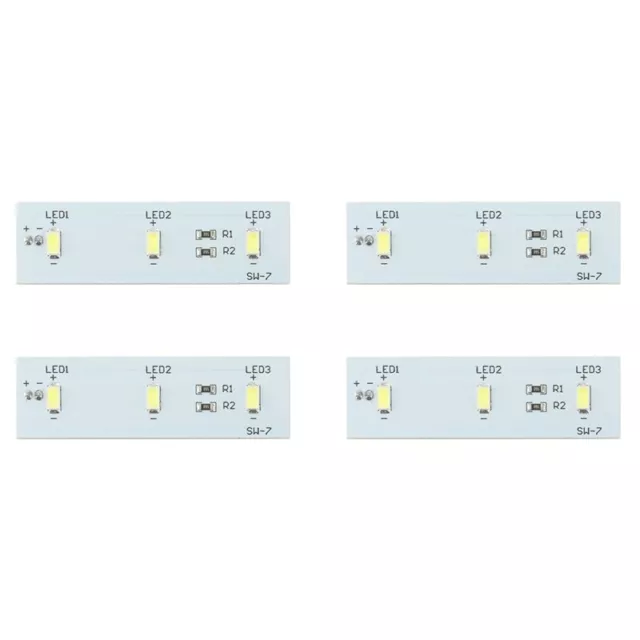 4X for Refrigerator LED Light Strip Bar Replacement for Electrolux3404