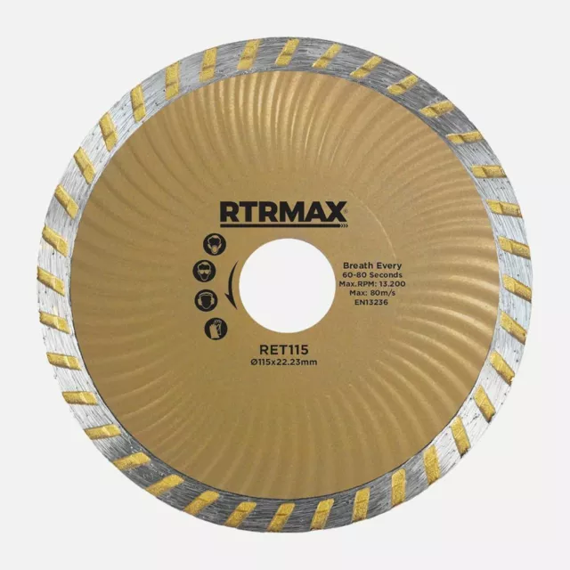 115mm Diamond Cutting Discs 4.5" Tile Stone & Concrete  Marble Grinder Blade 3