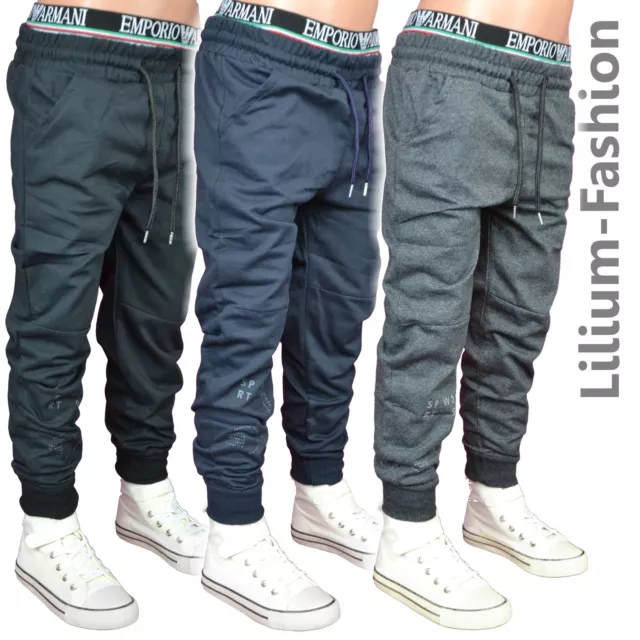 SPW22 Jogginghose Freizeit Sport Hose Junge Kinder Hip Hop Basic